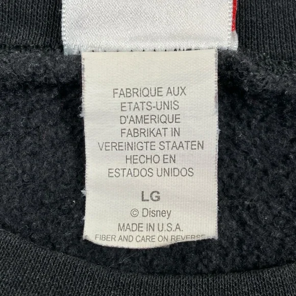 Vintage 1998 Walt Disney World Sorcerers Apprentice Mickey Mouse Sweatshirt USA - Picture 12 of 16